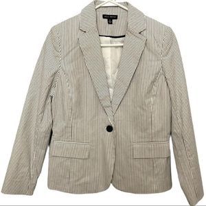 Willi smith single button front blazer jacket 6
